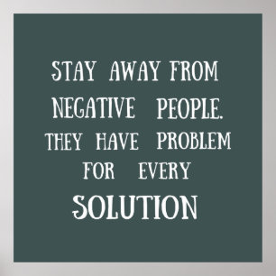 weise Sprichwort über das Leben Poster