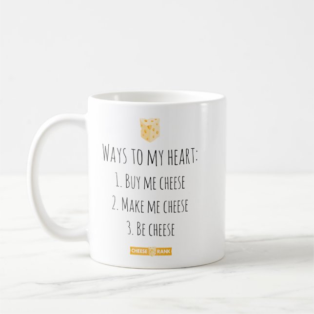 Weisen zu meinem Herzen Kaffeetasse (Links)