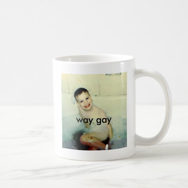 Weisenhomosexuelles Kaffeetasse (Rechts)