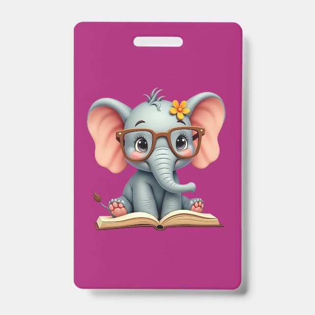 Weiser Baby-Elefant Ausweis (Vorderseite)