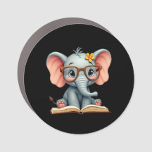 Weiser Baby-Elefant