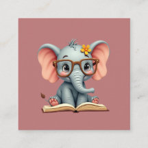 Weiser Baby-Elefant