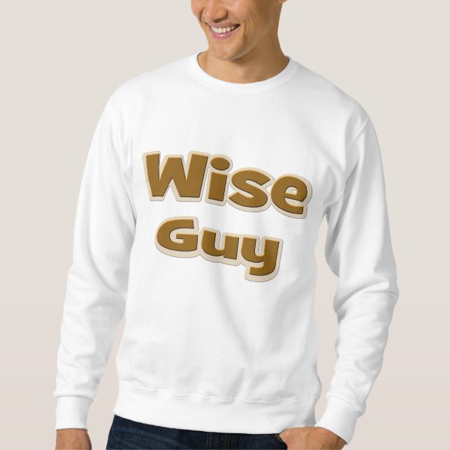 Weiser Typ Sweatshirt (Vorderseite)