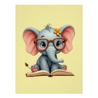Weises Baby-Elefant