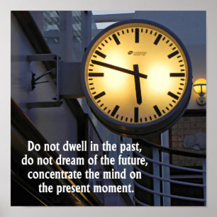 Weisheit der Zeit Denken Kunst Poster