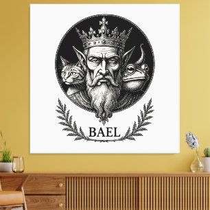 Weisheit des dreifachen Blicks von Bael Leinwanddruck