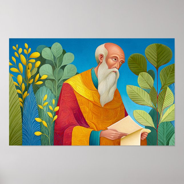 Weisheit des Heiligen Polykarp Poster (Vorne)
