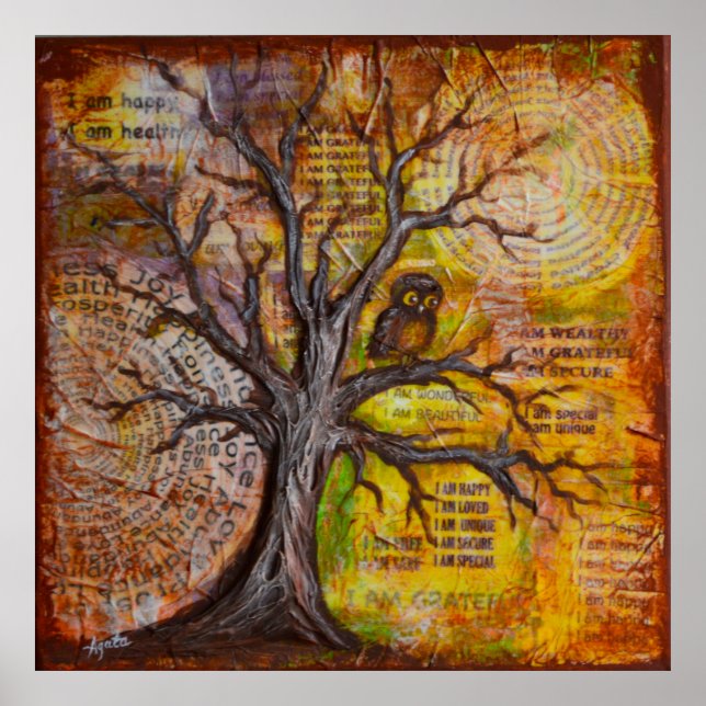 Weisheit des positiven Denkens Poster (Vorne)