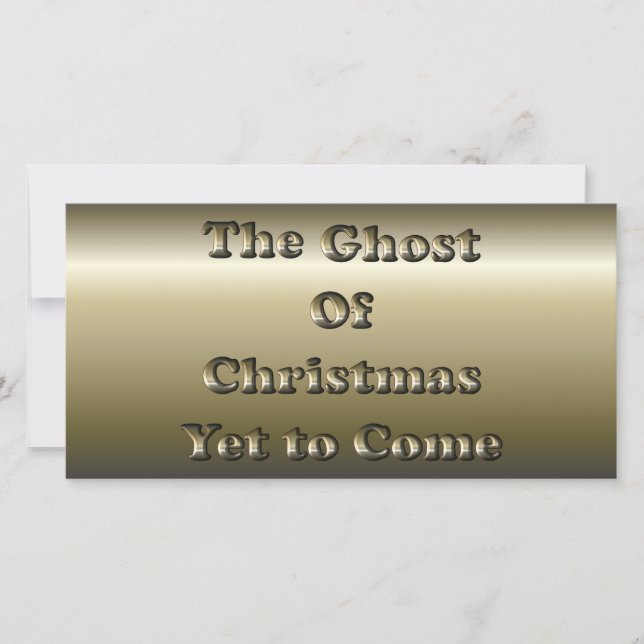 Weisheit für den Weihnachtsfeiertag Feiertagskarte (Vorderseite)