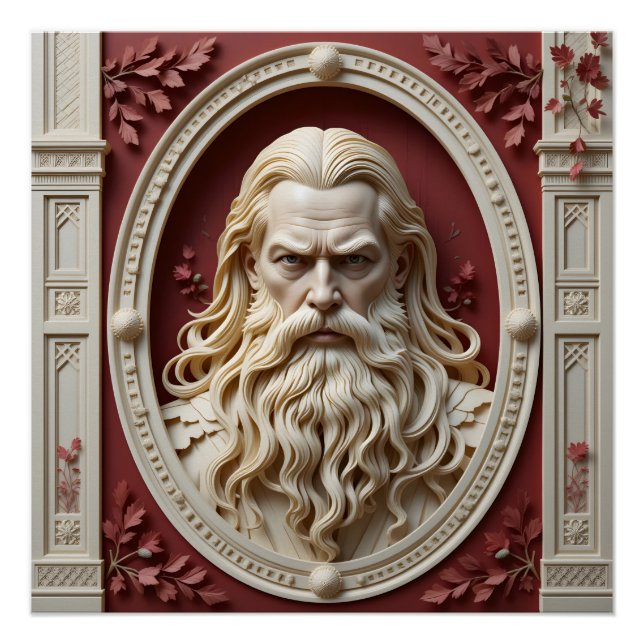 Weisheit in Papercraft Poster (Vorderseite)