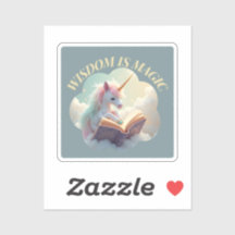 Weisheit ist Magie - Niedliches Einhorn