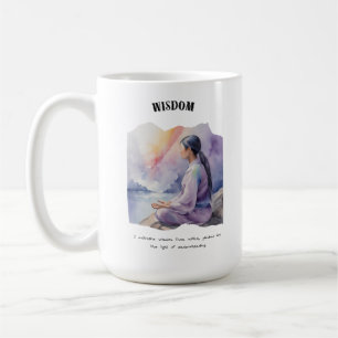 Weisheit Positive Affirmative Card Kaffeetasse
