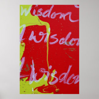"Weisheit" Poster