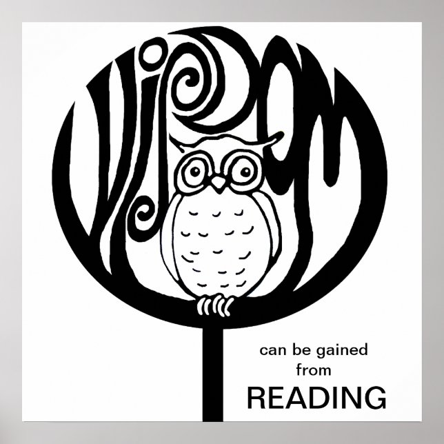 Weisheit Poster (Vorne)