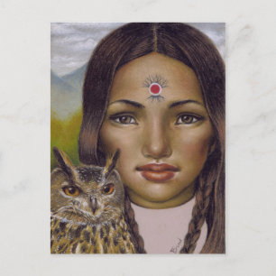 Weisheit Postkarte