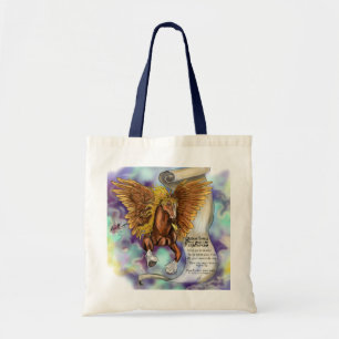 Weisheit von einem Pegasus Tragetasche
