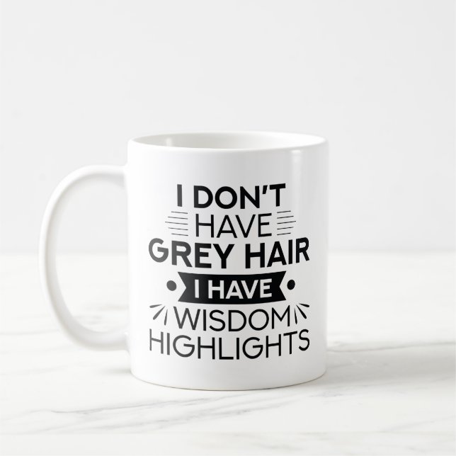 Weisheits-Highlights Kaffeetasse (Links)
