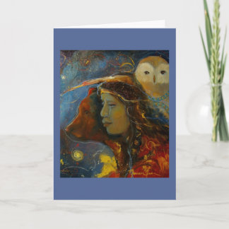 Weisheitskraft Bärenkarte Karte