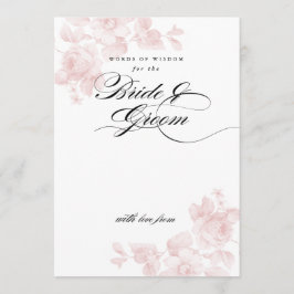 Weisheitsworte für die Braut | BRAUTPARTY Einladung