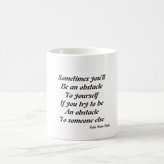 Weisheitsworte Tasse (Mittel)