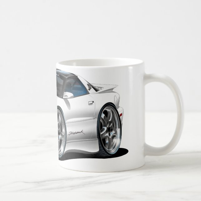 Weiß 1998-02 Transportes morgens Firehawk Kaffeetasse (Rechts)
