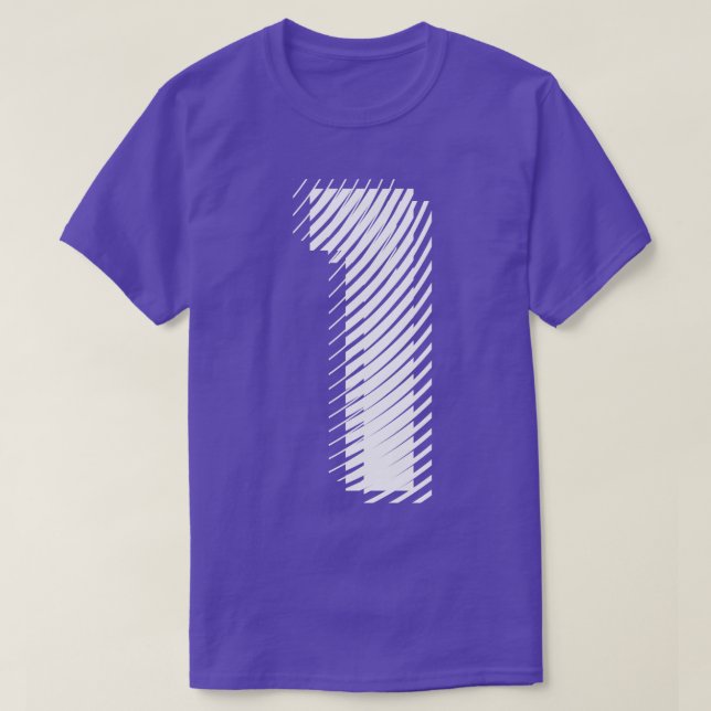 weiß 1 T-Shirt (Design vorne)