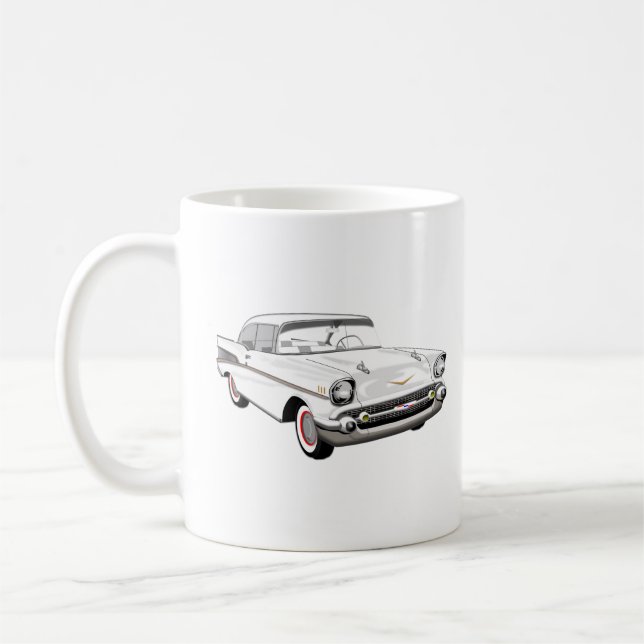 Weiß '57 Shoebox Kaffeetasse (Links)