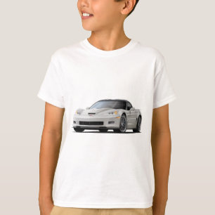 Weiß-Auto Korvette ZR1 T-Shirt