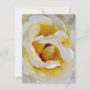 Weiß bis Gelb Feiertagskarte