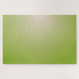 Weiß Blindes Licht - Sonne bis Grün Horizont Puzzle