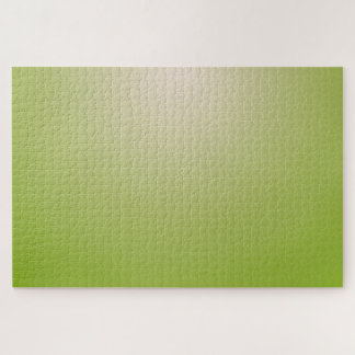 Weiß Blindes Licht - Sonne bis Grün Horizont Puzzle