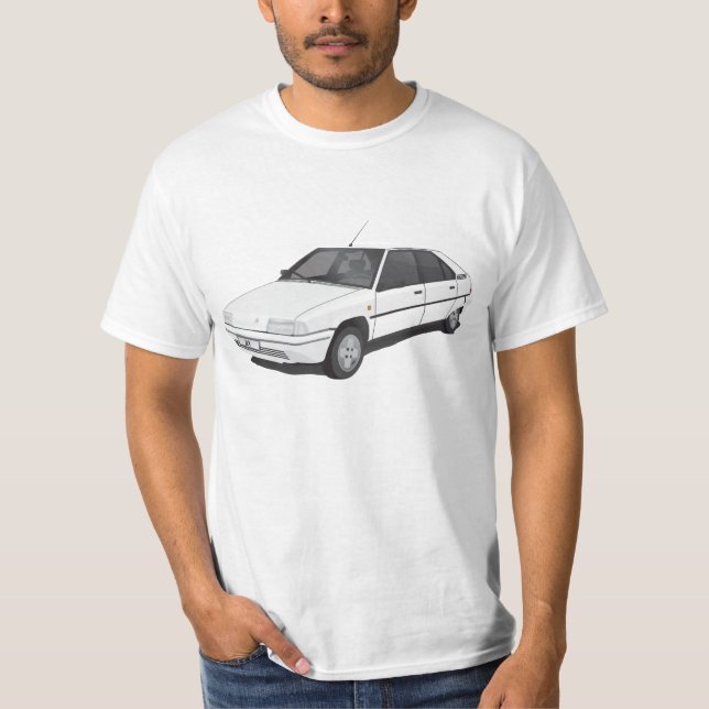Weiß Citroëns BX T-Shirt (Vorderseite)