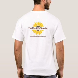 Weiß - Der 1% von 1% Krieger T-Shirt