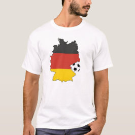 Weiß-Deutschland-T - Shirt. 05 T-Shirt