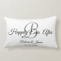 Weiß Elegant Mit Monogramm glücklich aller Zeiten