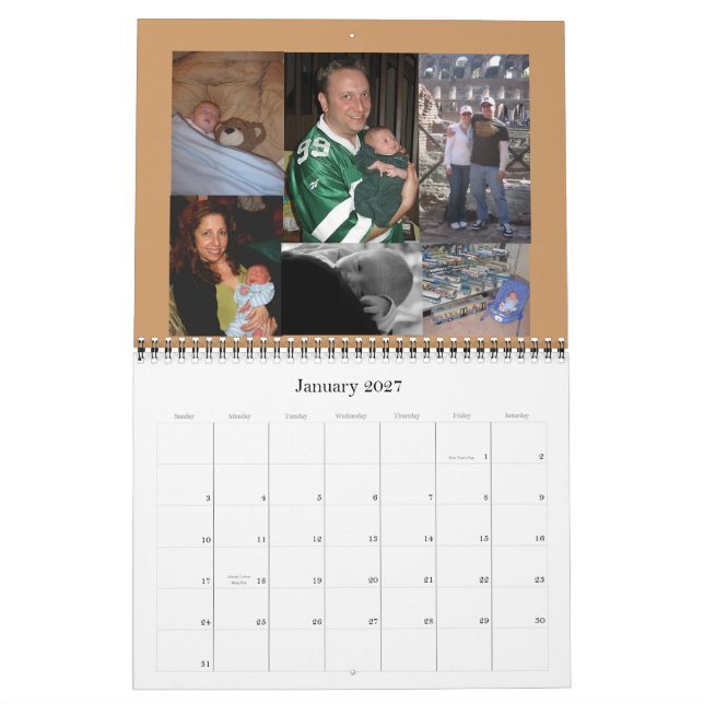 Weiss Familie 2010 Kalender (Jan 2027)