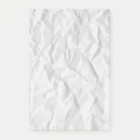 Weiß geknitterte Papierbeschaffenheit