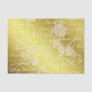 Weiß, Gold, Silber, vielen Dank, Blume, Seidenpapier