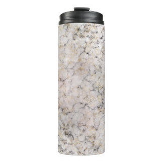 Weiß Grau Schwarz Gold Rauch Marmor Thermo Tumbler Thermosbecher