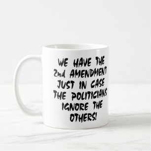 Weiß haben wir 2. Änderung Tasse