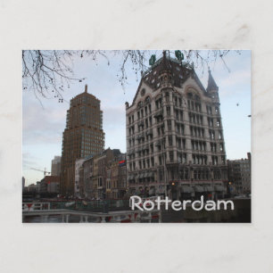Weiß Haus, Rotterdam Postkarte
