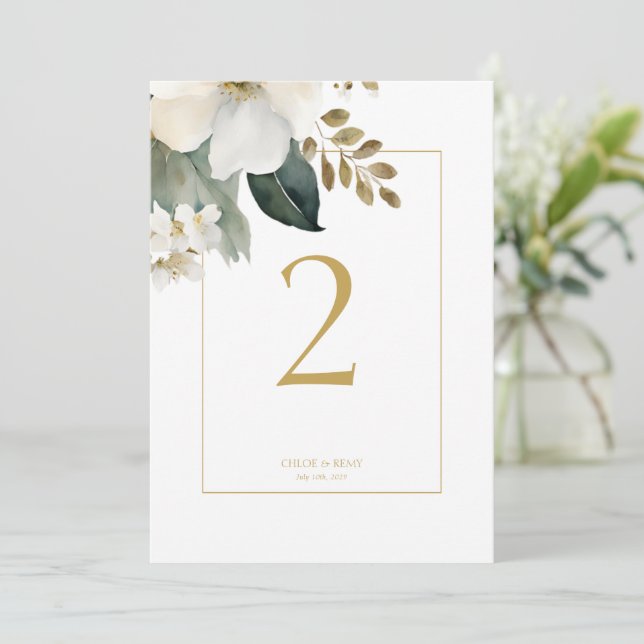 Weiß | Hochzeitsstimmung im Wasser (Stehend Vorderseite)