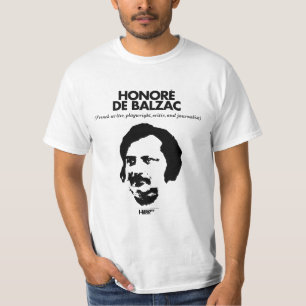 Weiß Honorè De Balzac T - Shirt