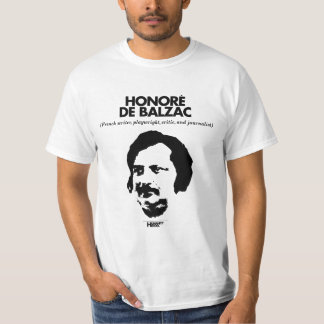 Weiß Honorè De Balzac T - Shirt