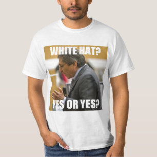 Weiß-Hut Juans Martinez? Ja oder ja? T-Shirt