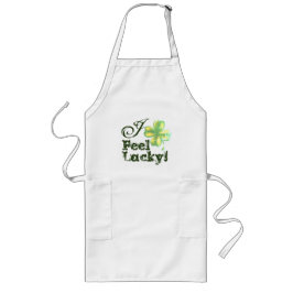 Weiß, ich fühle mich glücklich, Kleeblatt, Lange Schürze