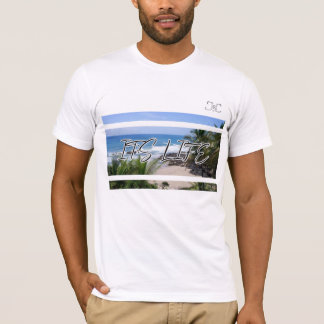 Weiß ist es Lebenstrand-T - Shirt