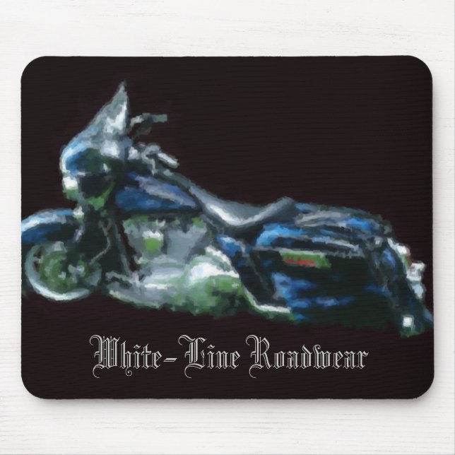 Weiß-Line Mousepad (Vorne)