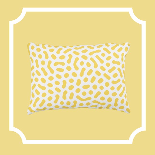 Weiß mit gelben gelben gelben gelblichen Beeren-äh Dekokissen (Von Creator hochgeladen)