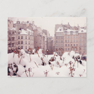 Weiß Paris Postkarte